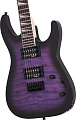 JACKSON JS Series Dinky™ Arch Top JS32Q DKA HT, Amaranth Fingerboard, Transparent Purple Burst электрогитара, цвет фиолетовый берст