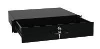 ROADINGER Rack drawer with lock 2U  ящик с замком для рэковых стоек и кейсов, высота 2U