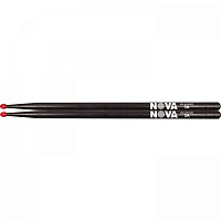 VIC FIRTH N5ANB  барабанные палочки (черного цвета), тип 5A с нейлоновым наконечником, материал - орех, длина 16", диаметр 0,565", серия NOVA
