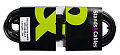 STANDS & CABLES MC-084XJ-3 Микрофонный кабель 3 метра. Разъемы: XLR мама - Jack 6,3 мм моно . Цвет черный.