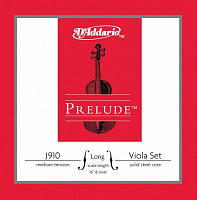 D'ADDARIO J910 LM струны альтовые, серия PRELUDE, Medium, Long Scale