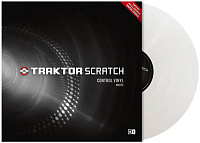 Native Instruments Traktor Scratch Pro Control Vinyl White Mk2 Виниловый диск с таймкодом Mk2 для системы Traktor Scratch Pro, цвет белый