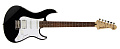 YAMAHA PACIFICA 012 BLACK  6-струнная электрогитара, цвет черный