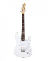 ARIA STG-004 WH Гитара электрическая. Корпус: липа. Гриф: клён. Накладка на гриф: палисандр.