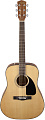 FENDER CD-60 DREAD V3 DS NAT WN акустическая гитара, цвет натуральный