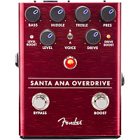 FENDER SANTA ANA OVERDRIVE PEDAL педаль эффектов, овердрайв