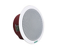 DSPPA DSP-3154EN Потолочный громкоговоритель с противопожарным колпаком, 10 /5/ 2,5 Вт. Диапазон частот 180-16000 Гц.  Цвет  белый