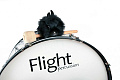 FLIGHT MBC-26 маршевый бас-барабан 26"x12"x20-LUGS, цвет белый, в комплекте: наплечные ремни и бита