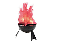 EUROLITE LED FL-250 Flame Light   имитатор пламени, два режима использования,  2 LED по 1 Вт (желтого цвета), вес 0.8 кг; в комплекте 3 опоры и 80 см цепь для подвеса, потребление 7 Вт, питание 220 В, 50 Гц 