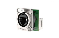 ROXTONE RE8FD5I Разъем RJ45 панельный, гнездо, тип-D, монтаж провода IDC