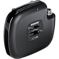 SHURE ADX1M G56 470-636 MHz Миниатюрный поясной передатчик системы Axient Digital с Lemo. Поддержка технологии Showlink.