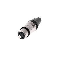 AVCLINK C4FXX Разъем XLR кабельный, 4 контакта, гнездо
