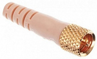 DPA DUA6100-F бежевый разъем MicroDot обжимной, комплект 5 шт.