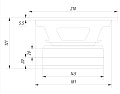CVGaudio S80-4-R 8" динамическая головка НЧ диапазона (сабвуфер), 150 Вт (RMS)/300 Вт (max), 88,1 дБ, 4 Ом