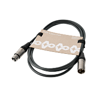 AVCLINK CABLE-952/3.0-Black Кабель микрофонный XLR - XLR, длина 3 м