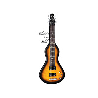 Luna LS ELECTRIC Lap Steel Mahogany  Слайд-электрогитара