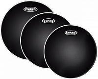 EVANS ETP-CHR-F Набор пластиков Fusion 10",12",14" серия Black Chrome