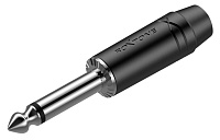 ROXTONE RJ2PP-NS-BN Разъем JACK 1/4" моно, размеры 72.2 х 14 мм, цвет черный