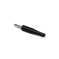 Invotone J180BK разъем джек моно 6.3 мм, пластик, цвет черный