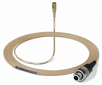SENNHEISER MKE 2-4-3 GOLD C миниатюрный петличный микрофон, кабель с разъёмом 3-pin LE, цвет бежевый