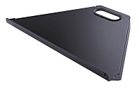 K&M 18876-000-55 накладка-полка на клавишную стойку Spider Pro, 640 x 326 x 25 мм, для размещения небольших приборов