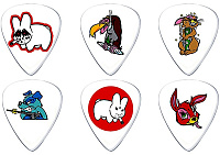 DUNLOP BL109P1.0 Frank Kozik Series 1 Набор медиаторов с оригинальной графикой 1 мм (6 шт)