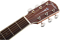 FENDER PM-1 Dreadnought All Mahogany with Case, Natural OV Акустическая гитара, массив красного дерева, накладка овангкол, кейс