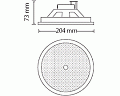 RCF PL 6X Потолочный громкоговоритель двухполосный, 12 Вт, 70/100 В, IP 44