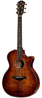 TAYLOR K24ce Koa Series, гитара электроакустическая, форма корпуса Grand Auditorium, кейс