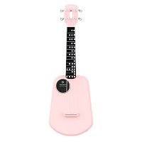 POPUMUSIC Populele 2(M1) Smart Ukulele Carbon Fiber Edition Pink "Умная" укулеле, материал - композитный карбон, цвет розовый