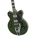 GRETSCH G2622T Streamliner Center DC Stirling Green Полуакустическая электрогитара, цвет серо-зеленый