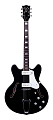 VOX BOBCAT V90B полуакустическая электрогитара, конфигурация звукоснимателей 2xP90, цвет черный