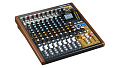 Tascam Model 12 аналоговый 10-канальный микшер с цифровым 12 канальным SD рекордером, Bluetooth, процессор эффектов, 7 полосный эквалайзер, размеры 465 × 400 × 160 мм, вес 4,3 кг, возможность монтажа в рэк