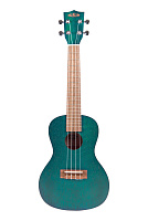 KALA KA-CEMB Kala Concert Exotic Mahogany Blue Ukulele укулеле-концерт, цвет морской волны
