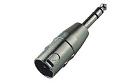 NordFolk NCA5117  переходник XLR male  6.3 мм stereo Jack (TRS), металл
