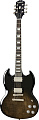 EPIPHONE SG Modern Figured Trans Black Fade электрогитара, цвет черный фейд