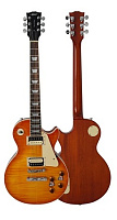 AIERSI LP-24 Sweet Honey Burst Электрогитара, цвет санберст