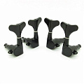 PAXPHIL JB-150-BK Колки для бас-гитары, 2+2, чёрные (в комплекте 4 втулки, 4 шайбы, 4 шурупа)