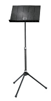 K&M 12120-000-55 пюпитр оркестровый со складным столом, 505х340 мм, высота 545-1220 мм, с чехлом
