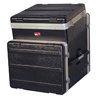 GATOR GRC-10X8  рэковый кейс,пластик,черный,10U верх, 8U низ, компактный, легкий доступ к кабелям