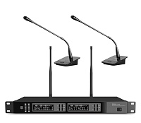 FBW A2D-CONFERENCE радиосистема, комплект из диверситивного приемника A220R и двух передатчиков A100CT, 512-562 МГц