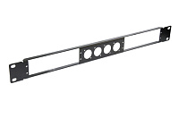 Neutrik NRP1RU-2A рэковое крепление для 2-х штук Neutrik NA2-IO-DLINE