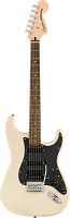FENDER SQUIER Affinity Stratocaster HSS LRL OWT электрогитара, цвет белый