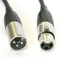 AVCLINK CABLE-950/5.0 black Кабель аудио XLR "папа" - XLR "мама", длина 5 метров