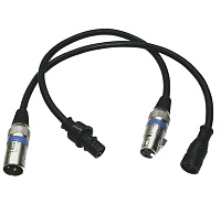 Involight BAR CABLE переходники с влагозащищённого разъёма на XLR3 (SET) 