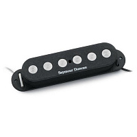 SEYMOUR DUNCAN SSL-4 QUARTER-POUND STRAT Звукосниматель для гитары, сингл, Strat, черный, алнико 5, увеличенные сердечники, 13.3кОм, 5/4/6