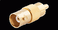 Kramer AD-BF/RM  переходник с разъемами BNC (розетка)  RCA (вилка), золотое покрытие