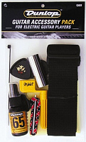 DUNLOP GA51 Electric Guitar Accessory Pack With Strap Набор аксессуаров для электрогитары + ремень