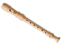 HOHNER B9564 - блокфлейта, Sopranino, барочная система, клен, 2 части