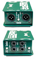 Radial ProD2 двухканальный дибокс, вход 2x 1/4"TRS, сквозной 2x 1/4" TRS, выход 2 x XLR
